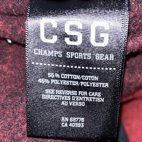 Champs Sweatpants Jogger Pull On Tapered Leg Cuffed Ankle Elastic Adjustable CSG - Picture 4 of 10